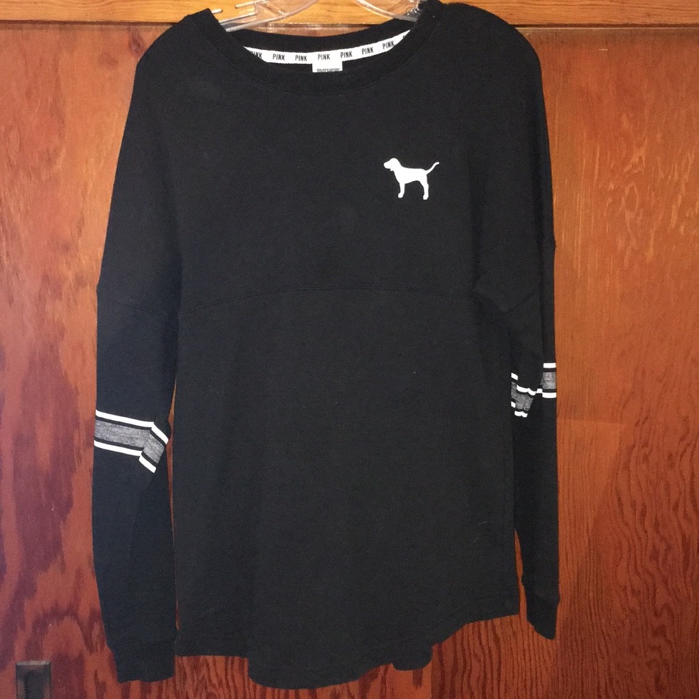 VICTORIAS SECRET PINK VARSITY CREW